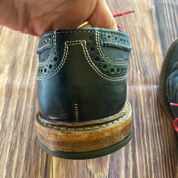 Allen Edmonds Blue Leather Shoes - Picture 4 of 11